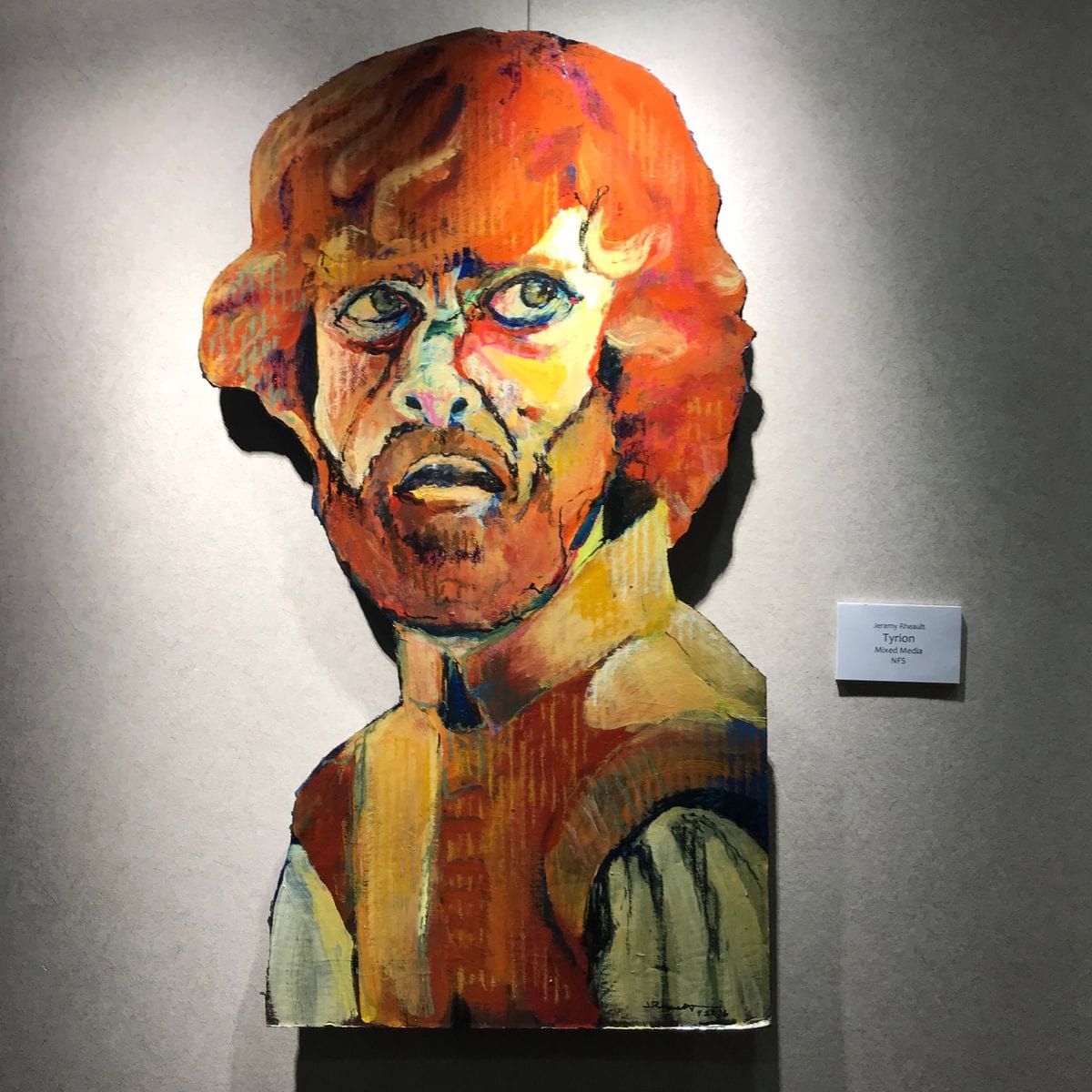 Tyrion by Jeremy Rheault on the wall at The Village Theater